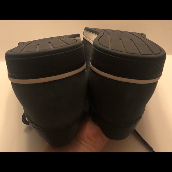 Cole Haan Blue Leather & Suede Shoes, Size 15 W, Excellent preowned condition - Picture 7 of 8